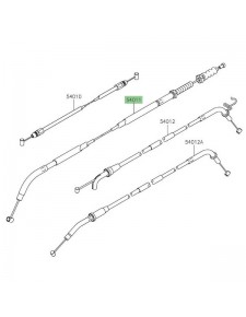 Câble d'embrayage Kawasaki Z900 (2020-2024)