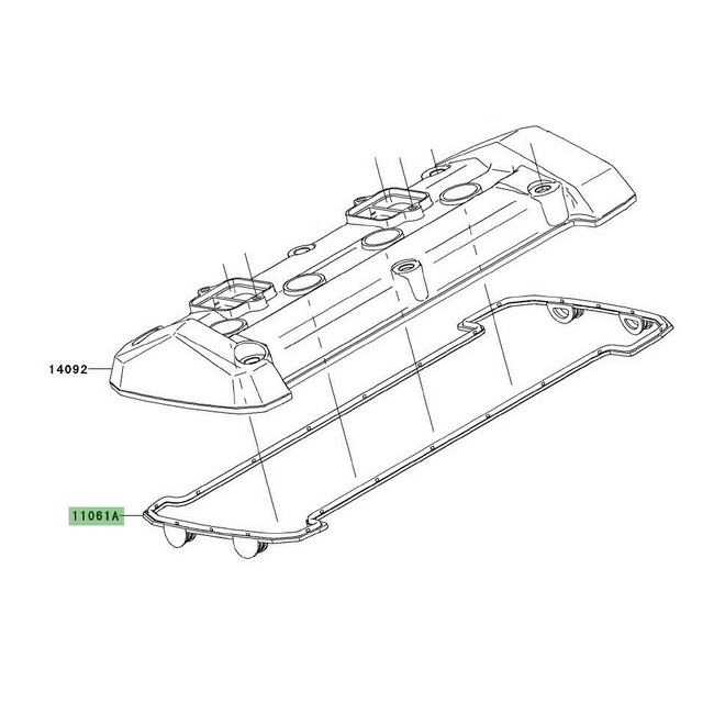 Joint de cache culbuteur Kawasaki 110610425