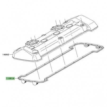Joint de cache culbuteur Kawasaki 110610425 | Moto Shop 35