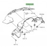 Casquette peinte tête de fourche Kawasaki Z900 (2020-2024)