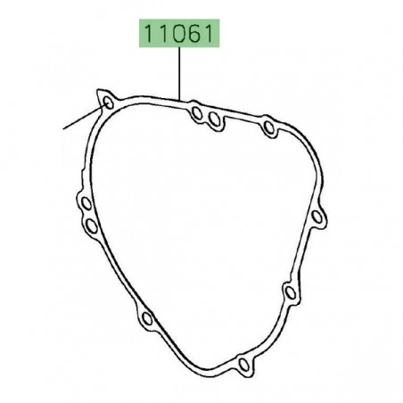 Joint carter d'alternateur Kawasaki 110610403 - 110611638 | Moto Shop 35