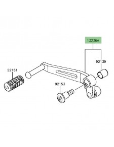 Sélecteur de vitesse Kawasaki Z900 (2017-2024) | Réf. 132360783