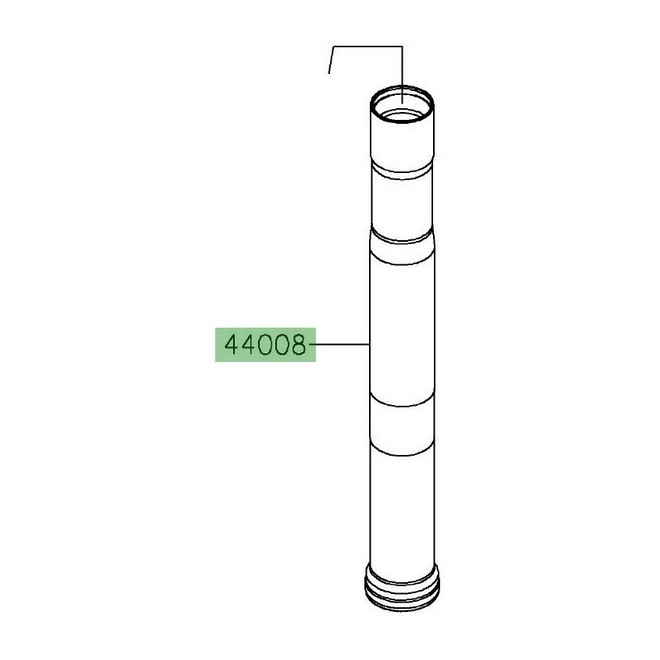 Fourreau de fourche Kawasaki Z900 (2020-2026) | Réf. 440080100499