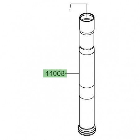 Fourreau de fourche Kawasaki Z900 (2020-2024) | Réf. 440080100499