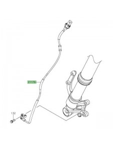 Câble ABS avant Kawasaki Z900 (2020-2024)