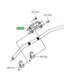 Pontet supérieur de guidon Kawasaki Z900 (2020-2024)