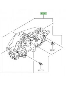 Optique avant à Leds Kawasaki Z900 (2020-2024)