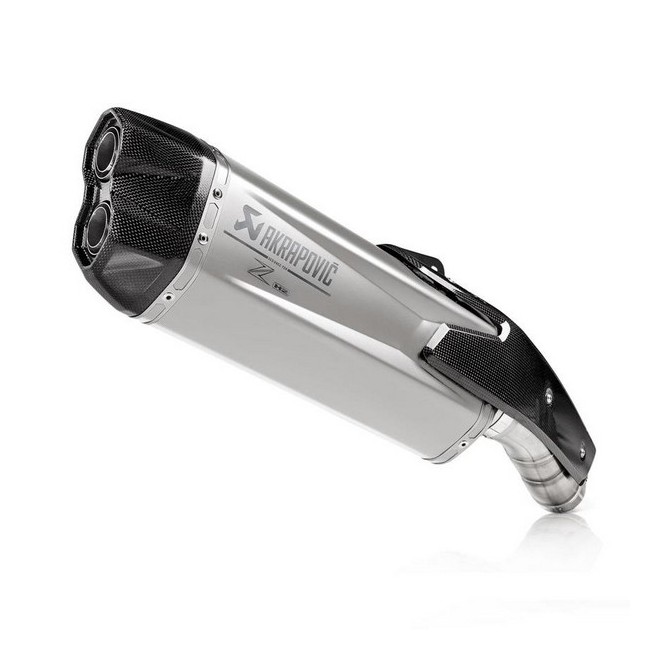 Échappement Akrapovic Titane Kawasaki Z H2 SE (2021) | Réf.  258EXP0107