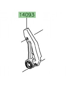 Cache pivot Kawasaki Ninja 650 (2017-2021)