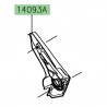Cache pivot de cadre droit Kawasaki Ninja 650 (2017-2021) | Réf. 14093062318T