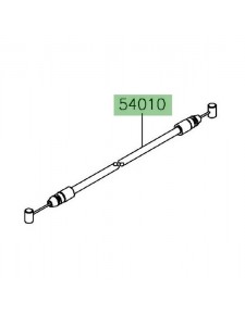 Câble fermeture de selle Kawasaki 540100612