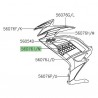 Autocollant "650" flanc de carénage Kawasaki Ninja 650 KRT (2020-2021)