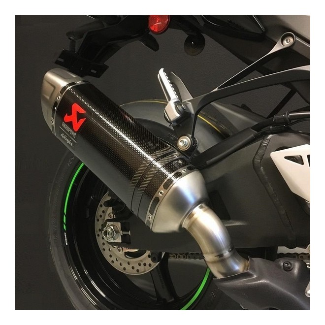 Silencieux d'échappement Akrapovic Carbone "SBK Replica" Kawasaki Ninja ZX-10R (2021-2026) | Réf. 258EXP0104