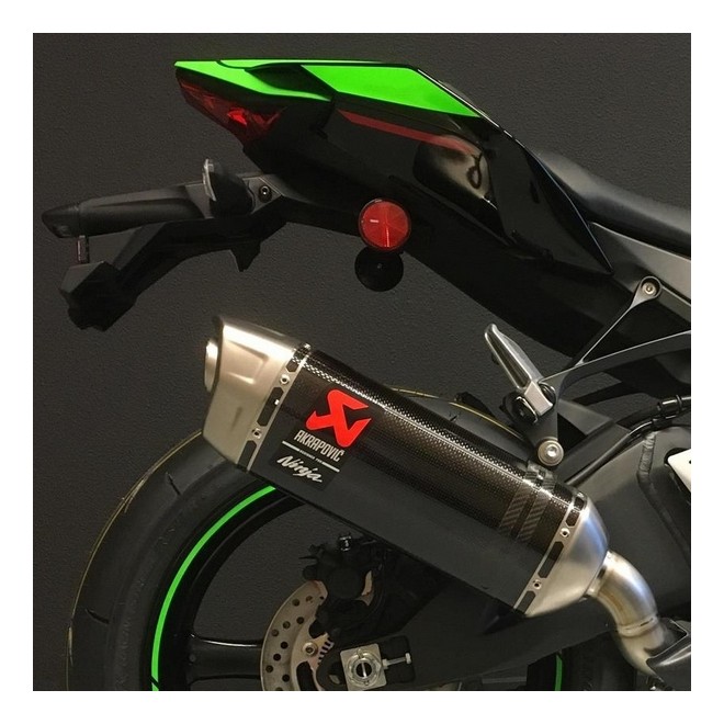 Silencieux d'échappement Akrapovic Carbone "SBK Replica" Kawasaki Ninja ZX-10R (2021-2024) | Réf. 258EXP0104
