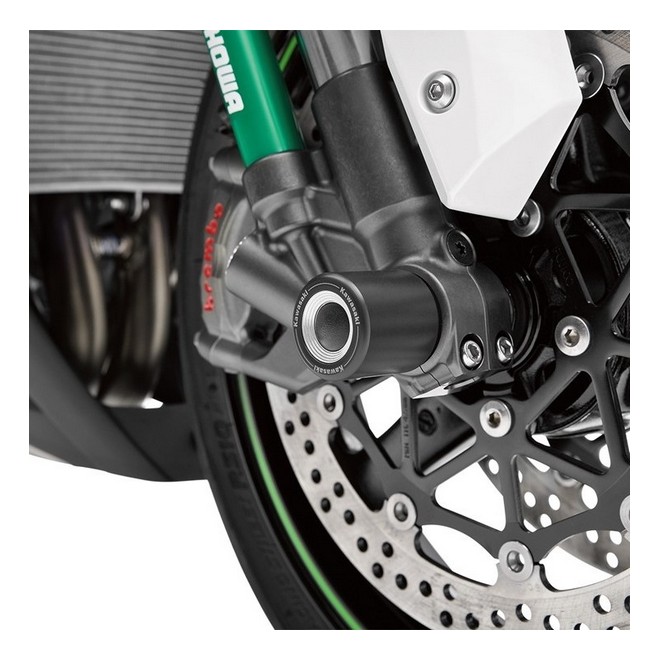 Roulettes de protection d'axe de roue avant Kawasaki Ninja ZX-10R (2021-2024) | Réf. 999940719
