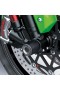 Roulettes de protection d'axe de roue avant Kawasaki Ninja ZX-10R (2021-2024)
