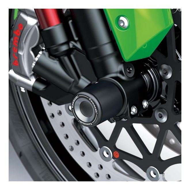 Roulettes de protection d'axe de roue avant Kawasaki Ninja ZX-10R (2021-2023) | Réf. 999940719