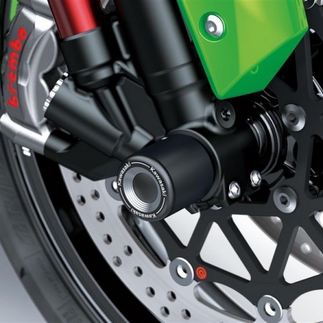 Roulettes de protection d'axe de roue avant Kawasaki Ninja ZX-10R (2021-2023) | Réf. 999940719