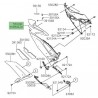 Flanc de carénage Kawasaki Ninja 650 (2020-2021)