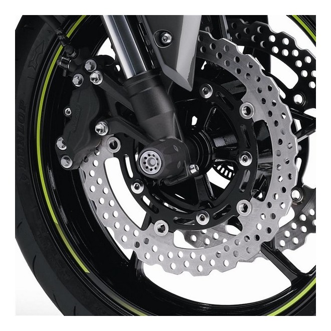 Roulettes de protection d'axe de roue avant Kawasaki 999941275 | Moto Shop 35