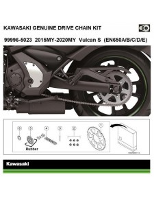 Kit Chaîne d'origine Kawasaki Vulcan S (2015-2024) | Réf. 999965023