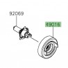 Obturateur caoutchouc optique avant Kawasaki 490160628