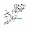 Support tête de fourche supérieur Kawasaki Z125 (2019-2024)