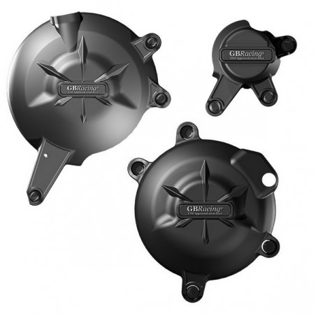 Kit protections carters moteur GB Racing Kawasaki Er-6n/f (2006-2016) | Moto Shop 35