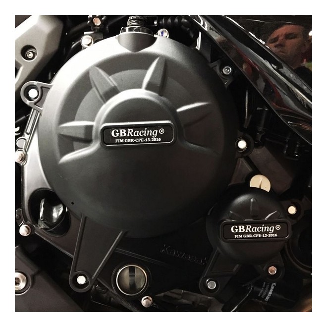 Kit protections carters moteur GB Racing Kawasaki Z650/Ninja 650 (2017-2026) | Moto Shop 35