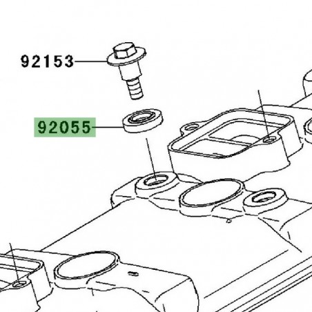 Joint de vis cache culbuteur Kawasaki 920550143 | Moto Shop 35