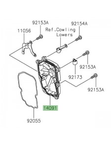 Carter d'allumage Kawasaki ZZR 1400 (2006-2011) | Réf. 14091062711E - 140910896