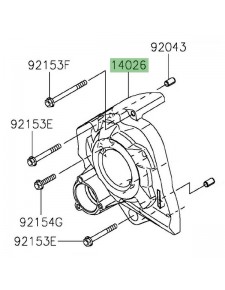 Carter pignon de sortie de boîte Kawasaki ZZR1400 (2006-2011) | Moto Shop 35