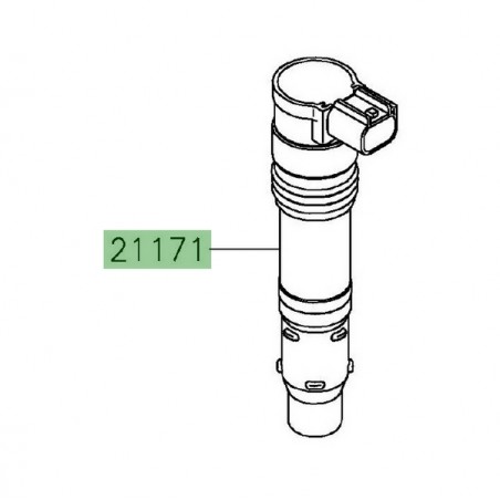 Bobine d'allumage Kawasaki 211710005 | Moto Shop 35