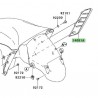 Déflecteur droit garde-boue avant Kawasaki ZZR 1400 (2006-2020) | Réf. 140910599