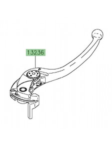 Levier de frein avant Kawasaki 132360103