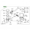 Maître-cylindre avant Kawasaki ZZR 1400 (2006-2011)