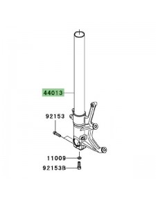 Tube de fourche gauche Kawasaki ZZR 1400 (2006-2011) | Moto Shop 35