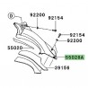 Retour de carénage droit Kawasaki ZZR 1400 (2006-2011) | Réf. 550280062