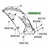 Flanc de carénage droit peint Kawasaki ZZR 1400 (2006-2011) | Moto Shop 35