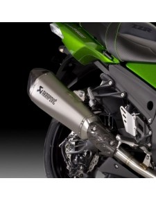 Paire de silencieux Akrapovic Dual Titane Kawasaki ZZR1400 (2016-2020) | Réf. 258EXP0082