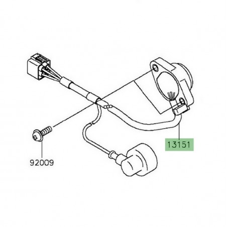 Capteur de neutre d'origine Kawasaki 131510605 | Moto Shop 35