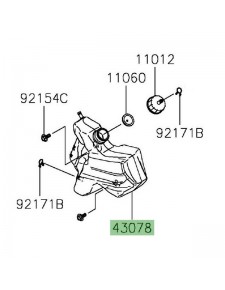 Vase d'expansion d'origine Kawasaki ZZR 1400 (2012-2020) | Réf. 430780556