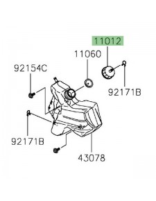 Bouchon de vase d'expansion Kawasaki ZZR 1400 (2012-2020) | Réf. 110121854