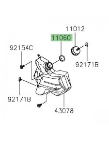 Joint d'étanchéité vase d'expansion Kawasaki ZZR 1400 (2012-2020)| Moto Shop 35