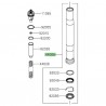 Fourreau de fourche Kawasaki ZZR 1400 (2012-2020)