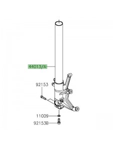 Tube de fourche gauche d'origine Kawasaki ZZR 1400 (2012-2020) | Moto Shop 35