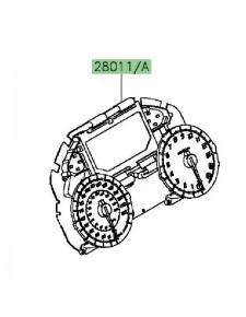 Compteur seul Kawasaki 280110570