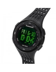 Montre digitale Kawasaki (boitier noir)