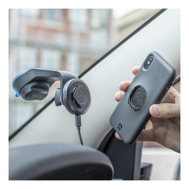 Chargeur à induction support voiture Quad Lock QLA-WCH-2 | Moto Shop 35