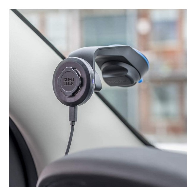 Chargeur à induction support voiture Quad Lock QLA-WCH-2 | Moto Shop 35